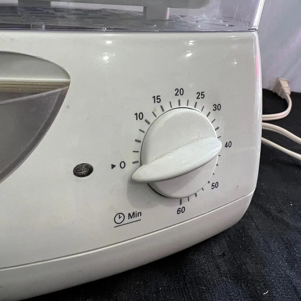 Krups Optisteam White Electric Food Steamer with 60‎ Minute Timer and Rice Bowl